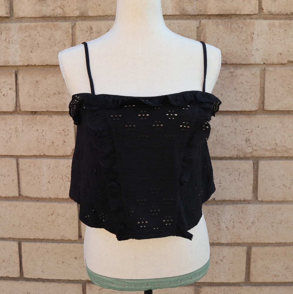 Topshop top crop size 8